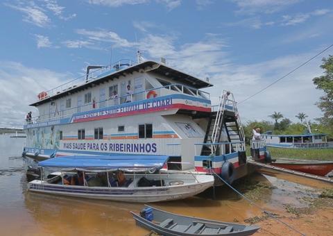 UBS Fluvial vai atender mais de 3 mil pessoas em comunidades rurais de Coari