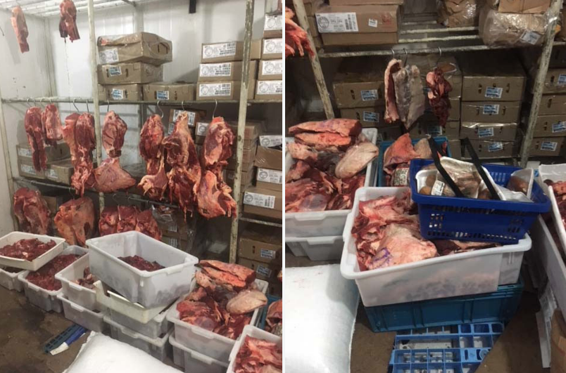 Mais de 400kg de carnes estragadas são apreendidos em supermercado de Manaus