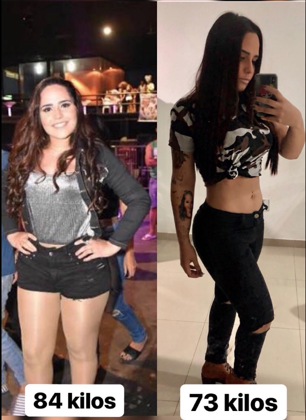 Após cirurgia no seios, Perlla emagrece 9kg e aparece com barriga seca 