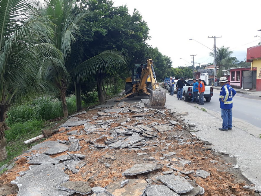 35 barracos são demolidos por ocupação irregular em área de preservação ambiental