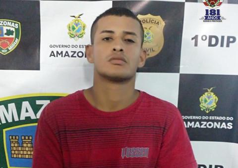  Foragido do sistema prisional é detido após suposto roubo em Manaus 
