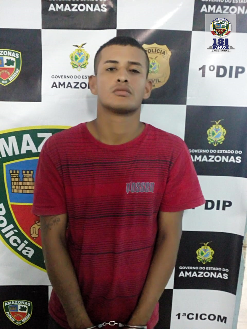  Foragido do sistema prisional é detido após suposto roubo em Manaus 