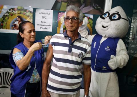 Campanha de vacinação contra a gripe em Manaus vai até junho