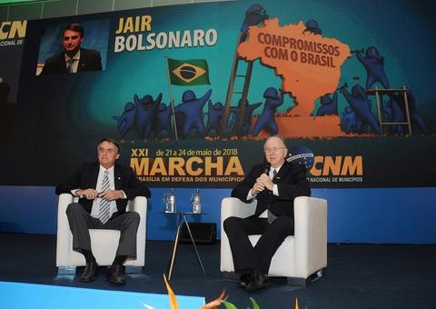 Jair Bolsonaro é vaiado duas vezes em sabatina de municípios