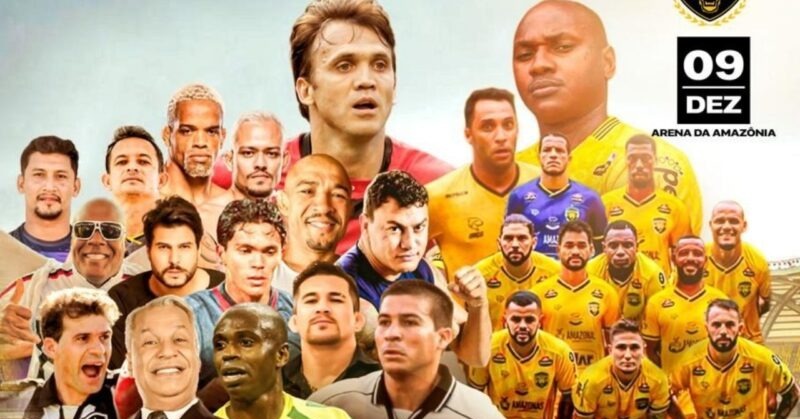 'Jogo dos Famosos' movimenta Arena da Amazônia neste sábado em Manaus