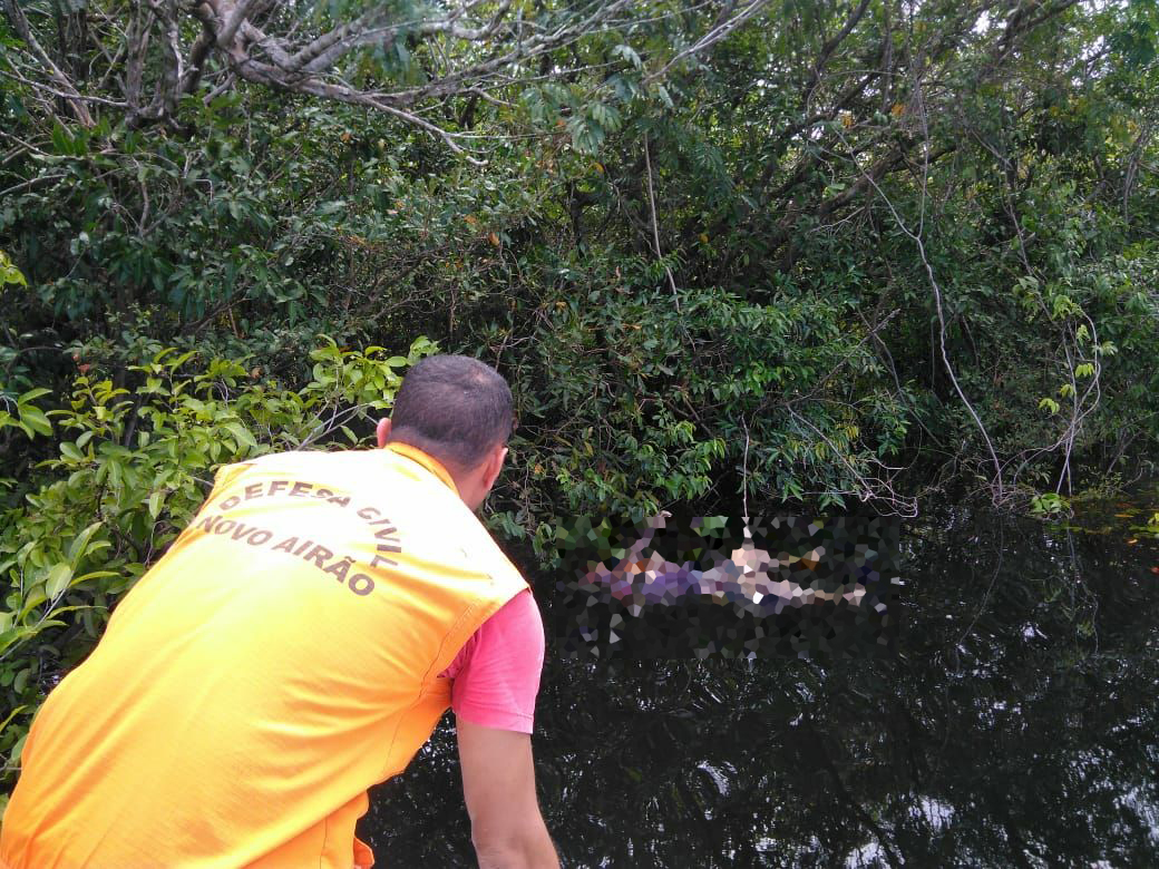 Boiando, corpo de homem desaparecido é encontrado em lago no Amazonas