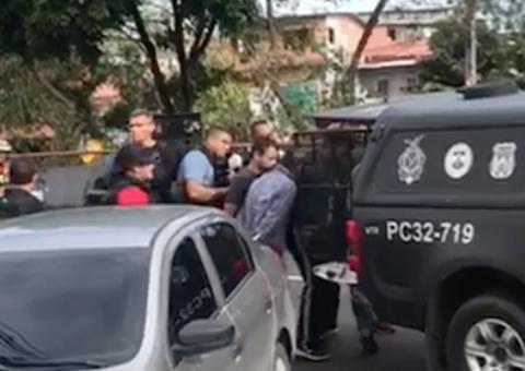Grupo armado é preso momentos antes de assaltar banco em Manaus