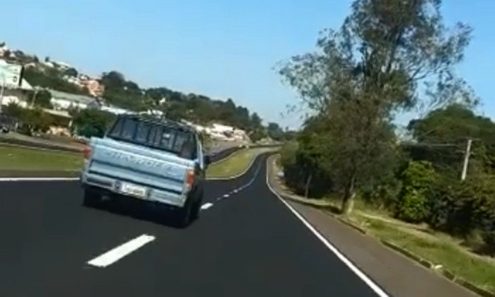 Vídeo mostra fuga de PM aposentado que atirou em caminhoneiro durante protesto
