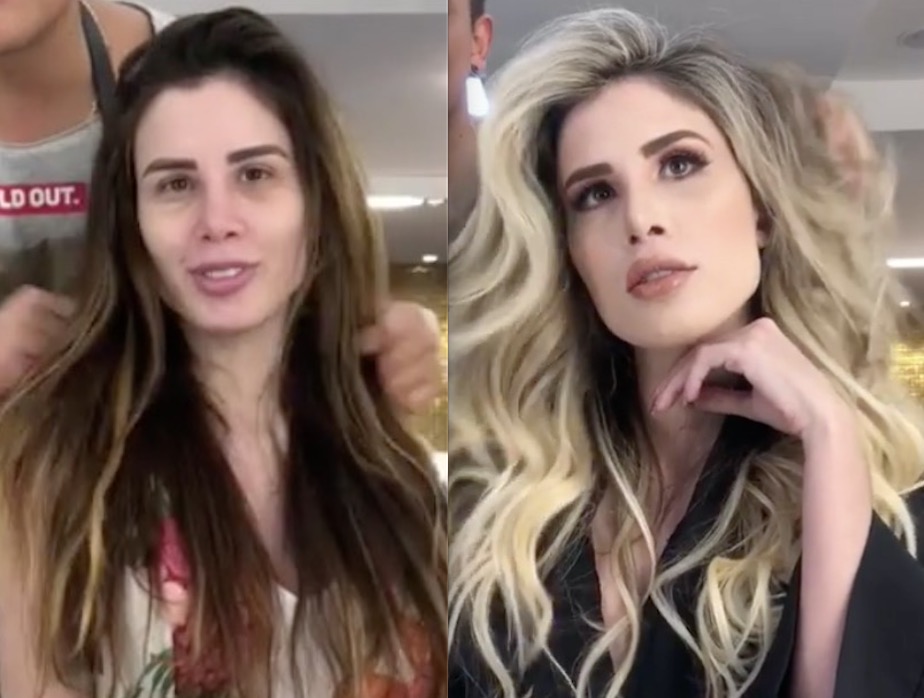 Youtuber Camilla Uckers impressiona com transformação no visual