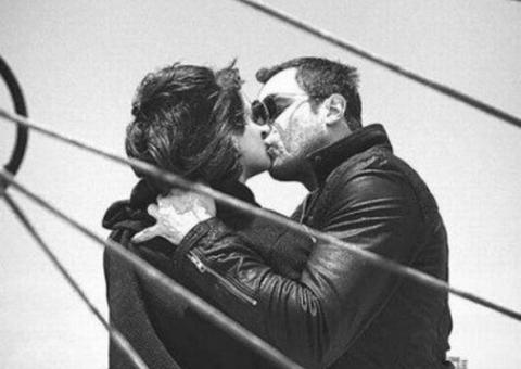 Bianca Bin e Sergio Guizé assumem namoro e surgem aos beijos pela 1ª vez