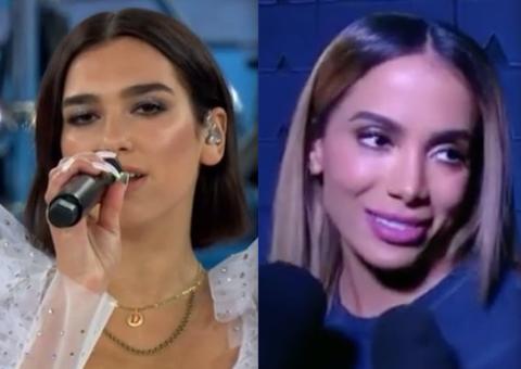 Galvão Bueno compara Dua Lipa a Anitta e vira piada na internet