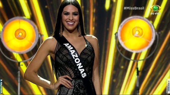 Miss Amazonas é uma das finalistas do Miss Brasil 2018