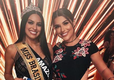 Vivian Amorim vibra com vitória e exalta Miss Brasil amazonense: 'Deusa! eu tô em choque'