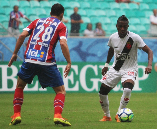 Bahia faz bom segundo tempo e derrota o Vasco de novo por 3 a 0