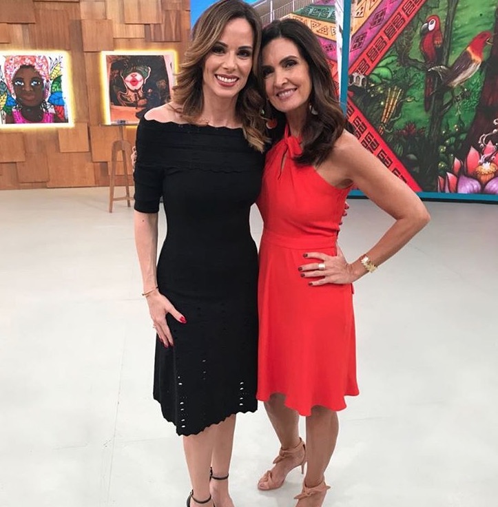 Fátima Bernardes manda mensagem de apoio a Ana Furtado com câncer