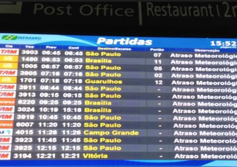 Mais de 270 voos já foram cancelados no país, diz associação