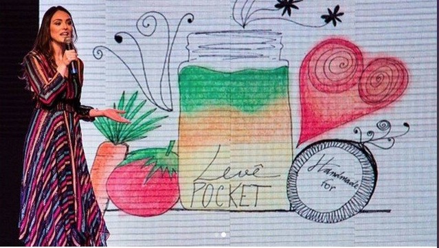 Isabelle Drummond abre empresa e dá palestra sobre empreendedorismo