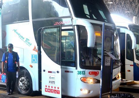 Ônibus para o interior do Amazonas voltam a circular com 100% da frota nesta quarta