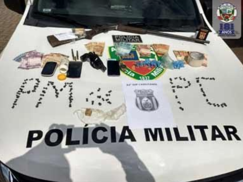 Polícia desarticula três bocas de fumo e prende trio por tráfico no Amazonas