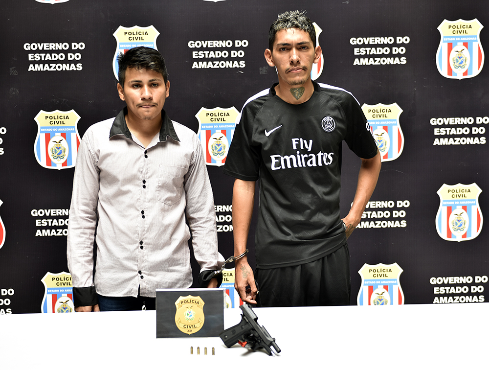 Primos são presos com pistola e munições em embarcação no porto de Manaus