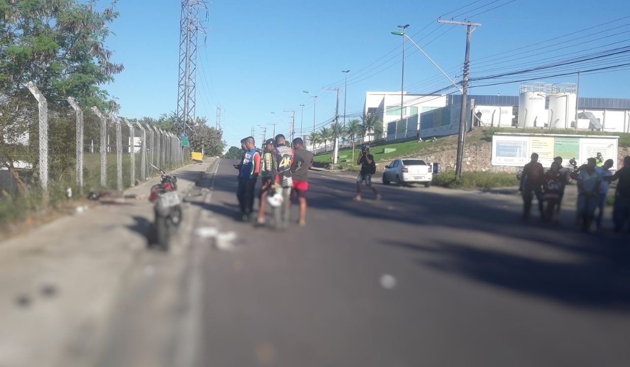 Suposto assaltante é esmagado por caminhão durante fuga em Manaus