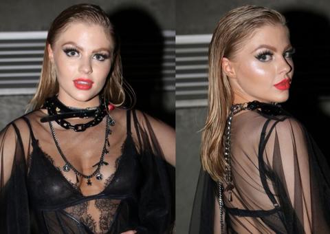   Luísa Sonza vai a festival com bumbum à mostra e rebate críticas