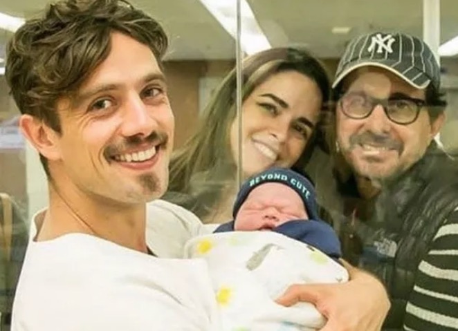  Família mostra rostinho de filho de Rafael Cardoso pela primeira vez