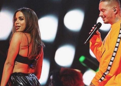 Anitta arrasa em premiação no México e recebe prêmio de hit do ano com J Balvin