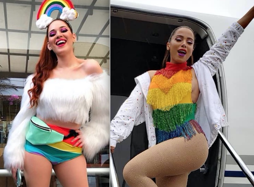  Ana Clara e Anitta ficam melhores amigas após Parada LGBT e cantora se rasga em elogios 