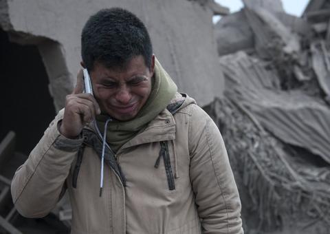 Sobe para 69 número de mortos na Guatemala por erupção de vulcão