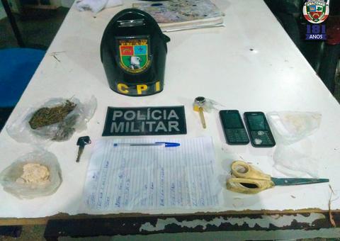 Homem é preso suspeito de vender drogas durante festejo católico no Amazonas 