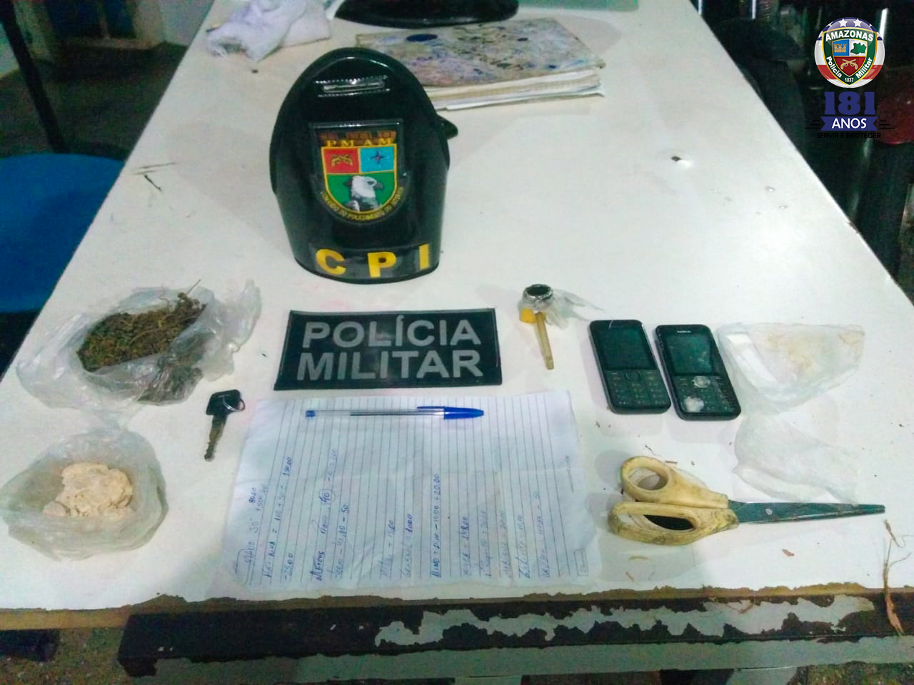 Homem é preso suspeito de vender drogas durante festejo católico no Amazonas 