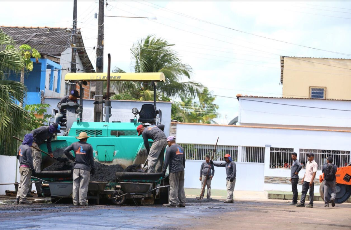 Governo do Amazonas realiza obras de recuperação do sistema viário em Parintins