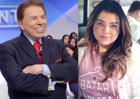 Preta Gil se irrita ao ser chamada de gorda por Silvio Santos em programa