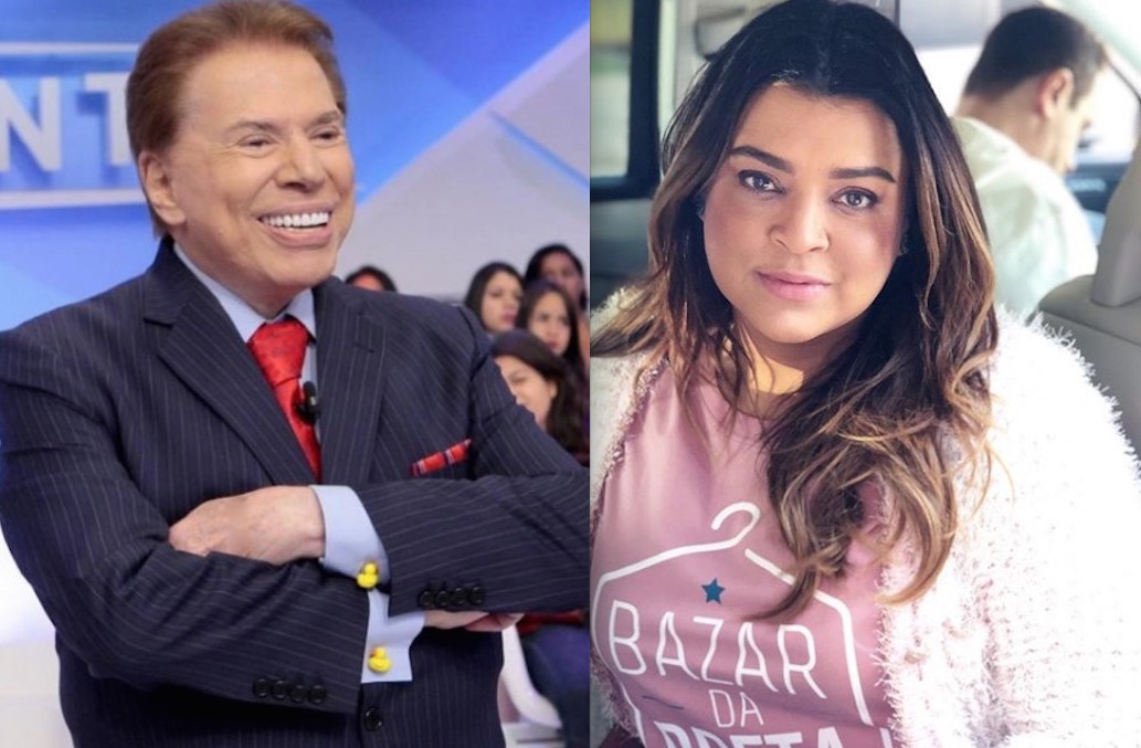 Preta Gil se irrita ao ser chamada de gorda por Silvio Santos em programa