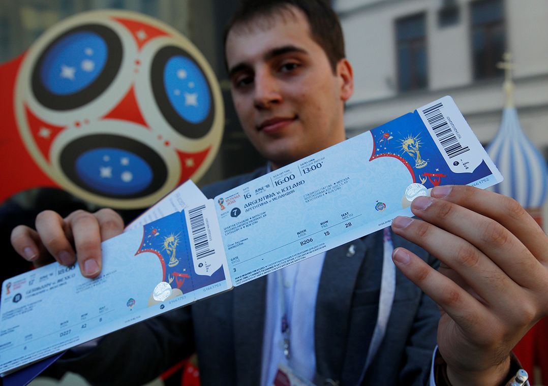 140 mil ingressos da Copa foram vendidos no mercado negro