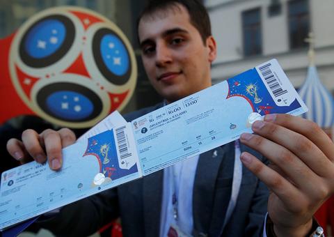 140 mil ingressos da Copa foram vendidos no mercado negro