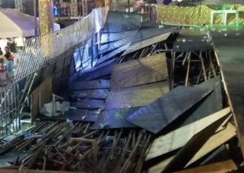 Camarote desaba e deixa 30 feridos durante show de Xand Avião