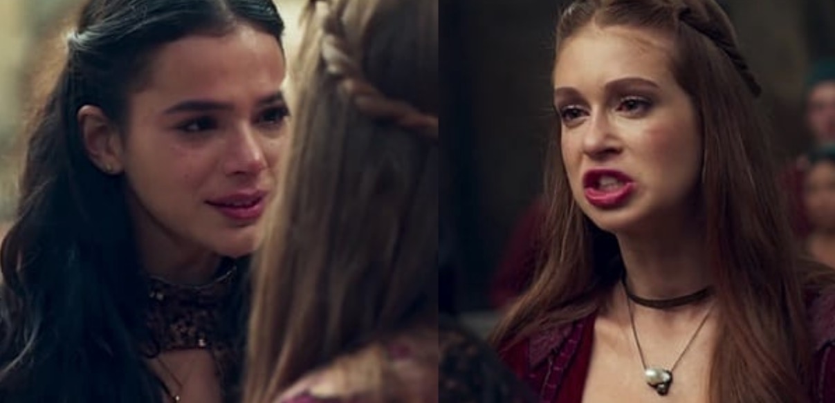 Nervosas, Marina Ruy Barbosa e Bruna Marquezine caem no choro após cena de briga