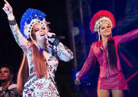 Maiara & Maraísa usam cocar de boi-bumbá e exaltam Amazonas: 'que energia é essa?'