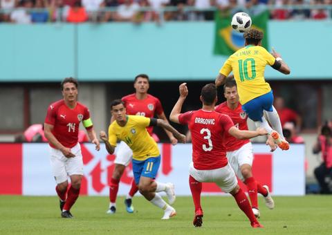 Brasil vence a Áustria no último amistoso antes da Copa