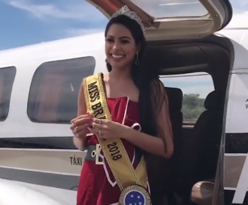 No Amazonas, Miss Brasil Mayra Dias é ovacionada em visita à terra onde cresceu