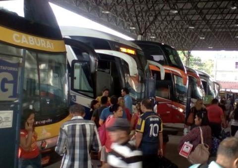 Ônibus intermunicipais estão circulando com veículos acima do tempo permitido