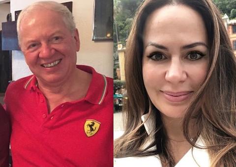 Ex de Luiza Brunet, Lírio Parisotto passa férias com socialite ex-‘Mulheres Ricas’