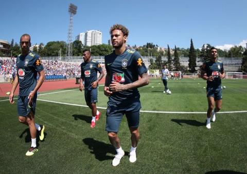 Primeiro treino da seleção na Rússia é aberto aos torcedores