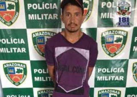 Foragido é preso com motocicleta e celular roubados em Manaus