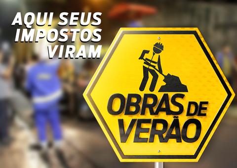 Plano de Verão: aqui seus impostos viram obras