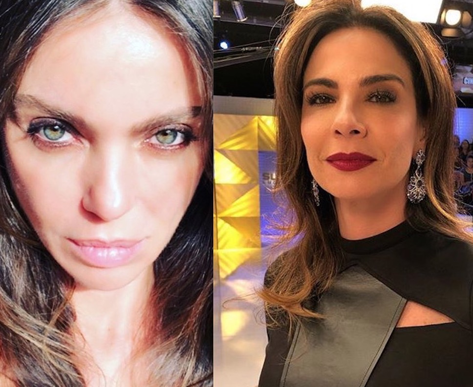 Luciana Gimenez fica cara a cara com namorada de Marcelo de Carvalho 