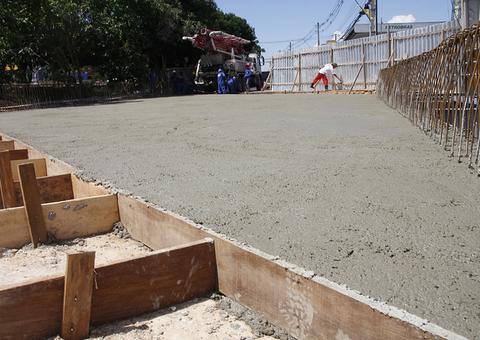 Nova ponte na avenida Brasil entra na fase de concretagem