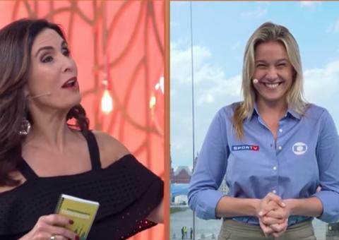 Fernanda Gentil ironiza leis anti-gay da Rússia na Copa durante 'Encontro'